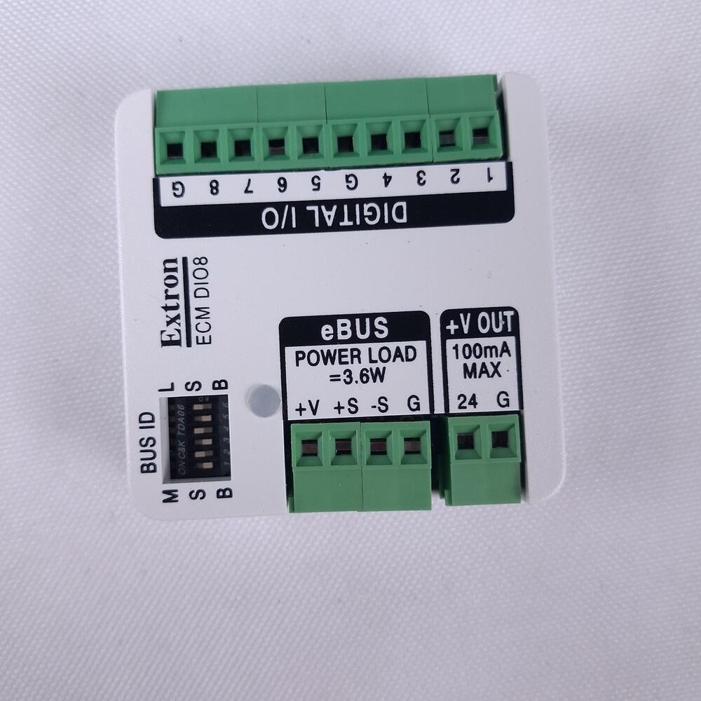 Extron ECM DIO8 eBUS Digital I/O Control Module 8-Port New in Box - Picture 11 of 13